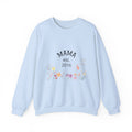 Mama Floral Sweatshirt — 'Mama' Script with Floral Print