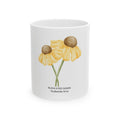 Black-Eyed Susan Botanical Mug – Rudbeckia Floral Ceramic Coffee Cup (11oz)